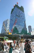 Exterior view of the East Tower of Shibuya Scramble Square